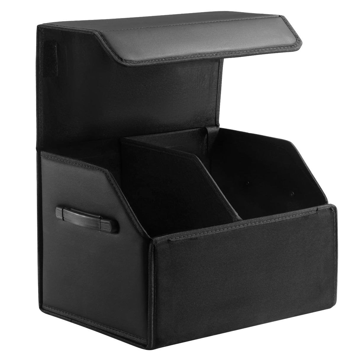 Fyzeoty Car Trunk Organizer for SUV and Sedan, Black, 29.5 inches