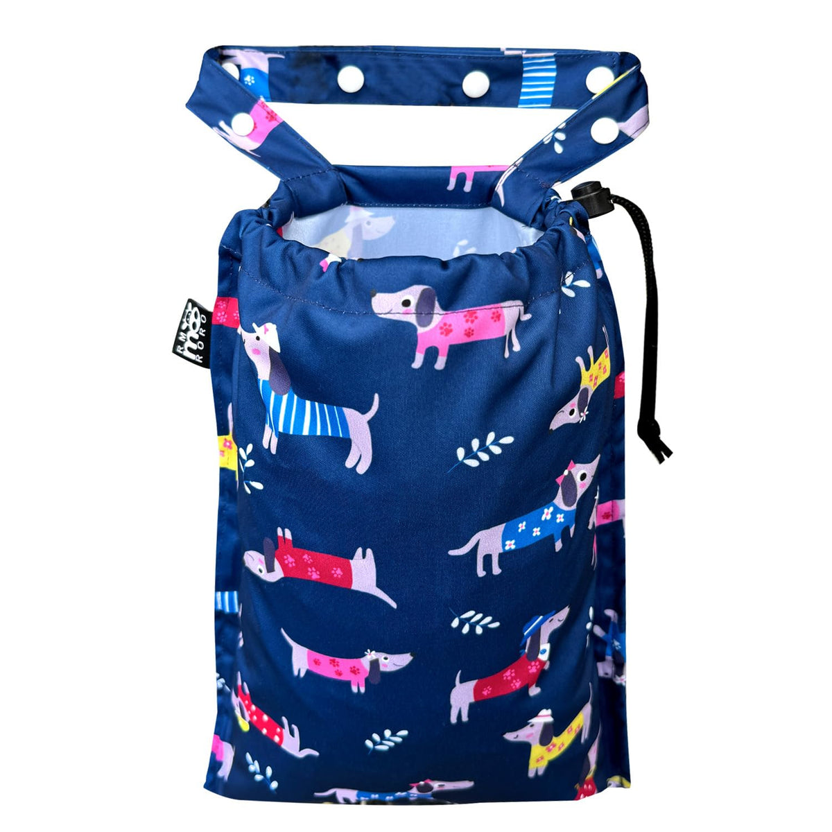 Cute Hanging Car Trash Garbage Bag 100% Leakproof Waterproof Multipurpose for Car Back Front Seat Console with Hanging Strap (Cute Cats)
