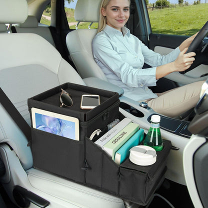 COOLBEBE Car Seat Organizer, Backseat Car Organizer, Black