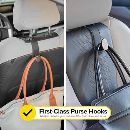 Wrap-It Storage Headrest Hook (2-Pack) - Car Accessories