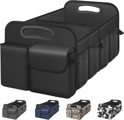Femuar Car Trunk Organizer-Collapsible Car Storage for Suv/Jeep/Sedan