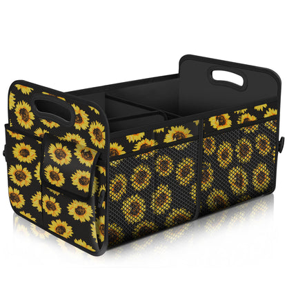 Femuar Car Trunk Organizer-Collapsible Car Storage for Suv/Jeep/Sedan