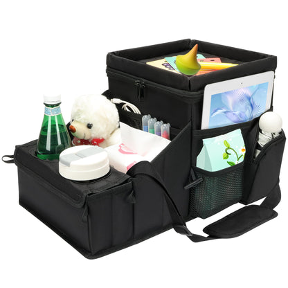 COOLBEBE Car Seat Organizer, Backseat Car Organizer, Black