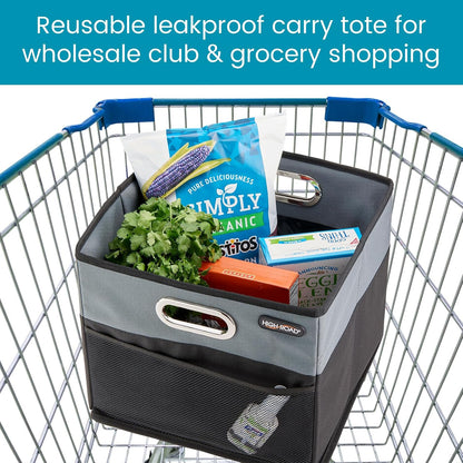CargoCube Car Trunk Storage Bins - Set of 2 Leakproof Car Box Organizers