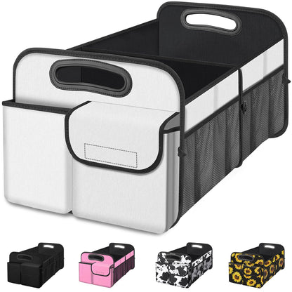 Femuar Car Trunk Organizer-Collapsible Car Storage for Suv/Jeep/Sedan
