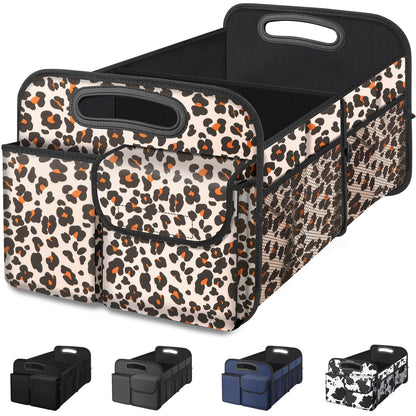 Femuar Car Trunk Organizer-Collapsible Car Storage for Suv/Jeep/Sedan