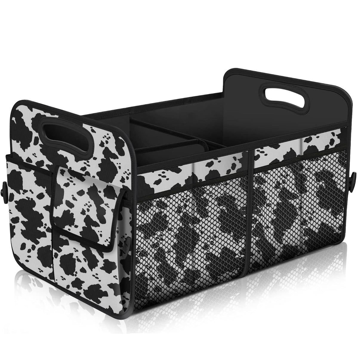 Femuar Car Trunk Organizer-Collapsible Car Storage for Suv/Jeep/Sedan