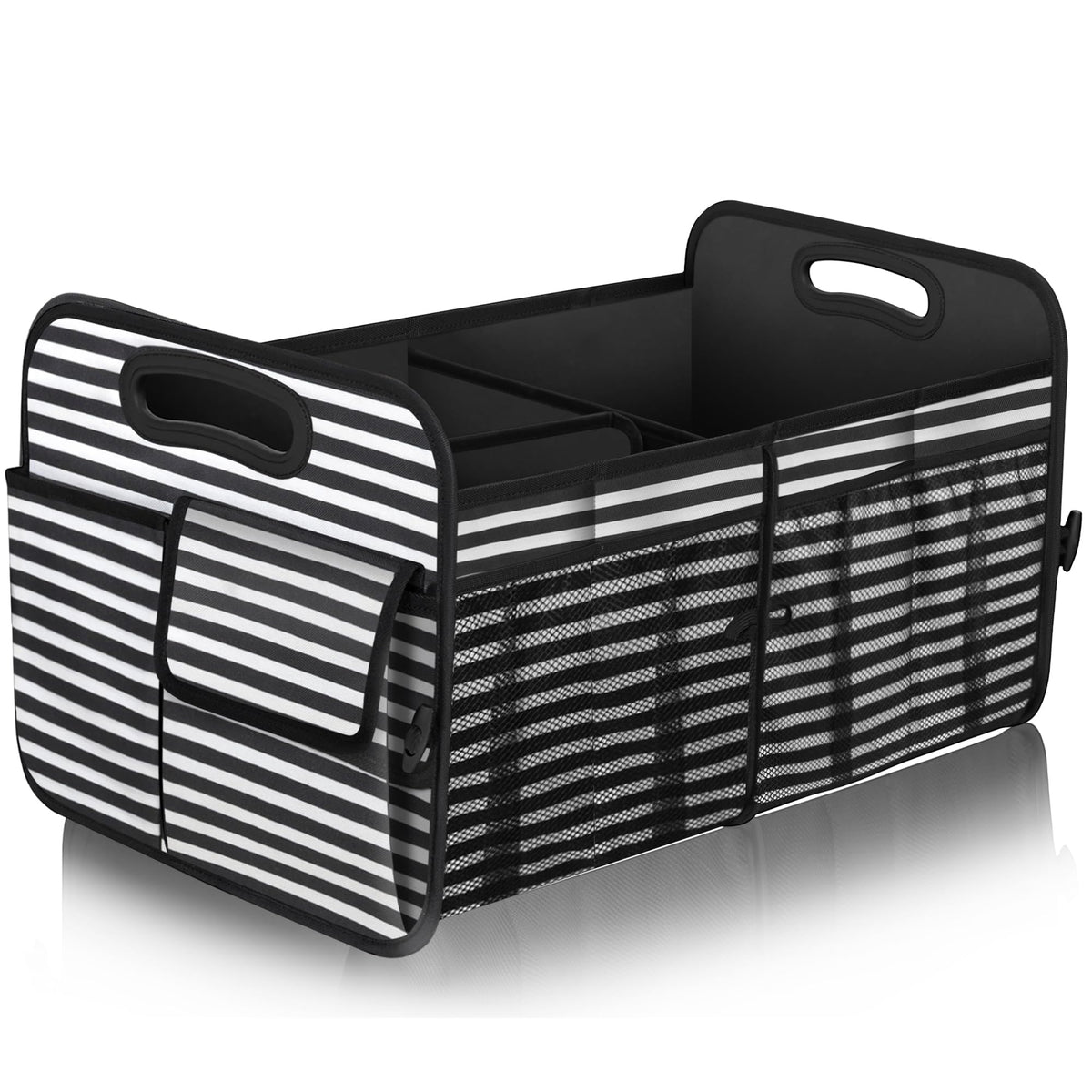Femuar Car Trunk Organizer-Collapsible Car Storage for Suv/Jeep/Sedan