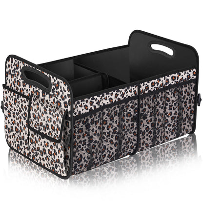 Femuar Car Trunk Organizer-Collapsible Car Storage for Suv/Jeep/Sedan