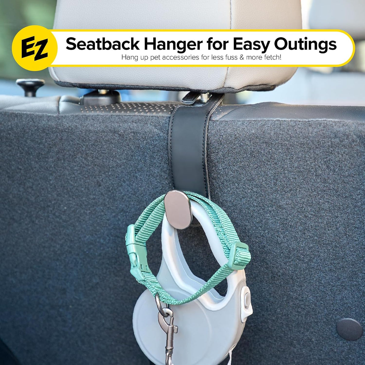 Wrap-It Storage Headrest Hook (2-Pack) - Car Accessories