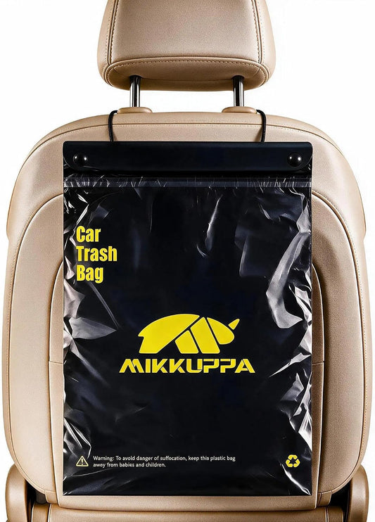 MIKKUPPA Disposable Car Trash Bags - 50 Count Hanging Trash Bag
