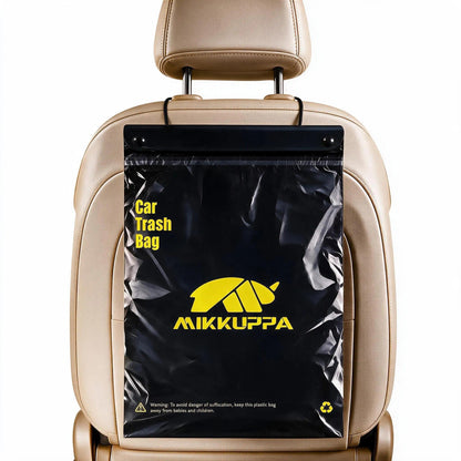 MIKKUPPA Disposable Car Trash Bags - 50 Count Hanging Trash Bag