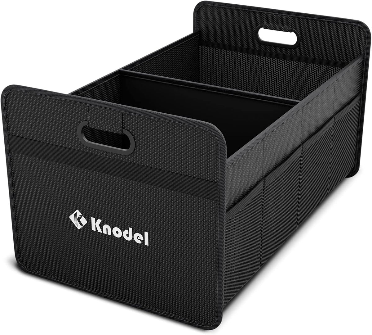 K KNODEL Foldable Trunk Storage Organizer for Car and Suv (Medium, Black)
