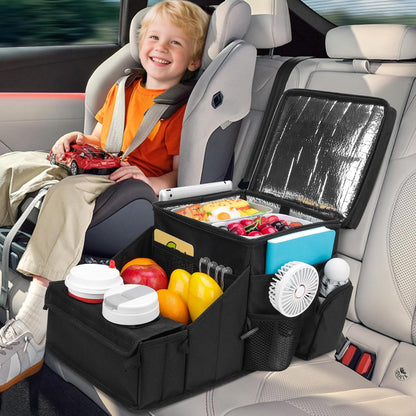 COOLBEBE Car Seat Organizer, Backseat Car Organizer, Black