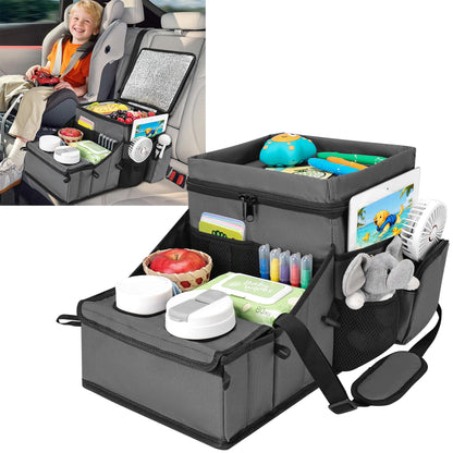 COOLBEBE Car Seat Organizer, Backseat Car Organizer, Black