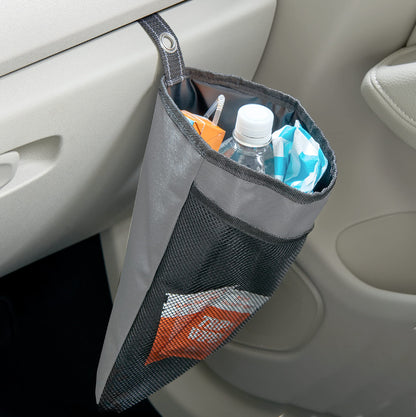 High Road Compact Hanging Car Trash Bag for Front or Back Seat